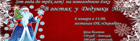 «В ГОСТЯХ У ДЕДУШКИ МОРОЗА»