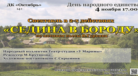 4.11.19 СЕДИНА В БОРОДУ