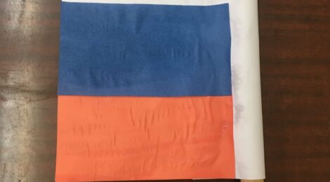 Мастер-класс по изготовлению флага России и медали со Снежиком